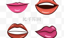 嘴唇漫画图片,漫画中的唇语故事